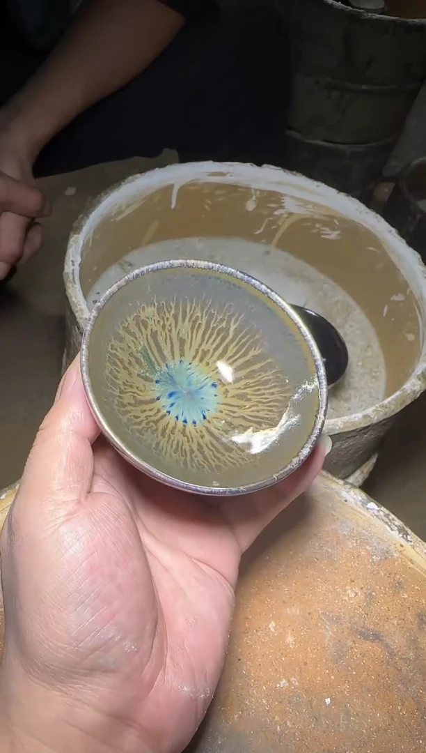 茶盏10号叶明龙窑匠心盏器