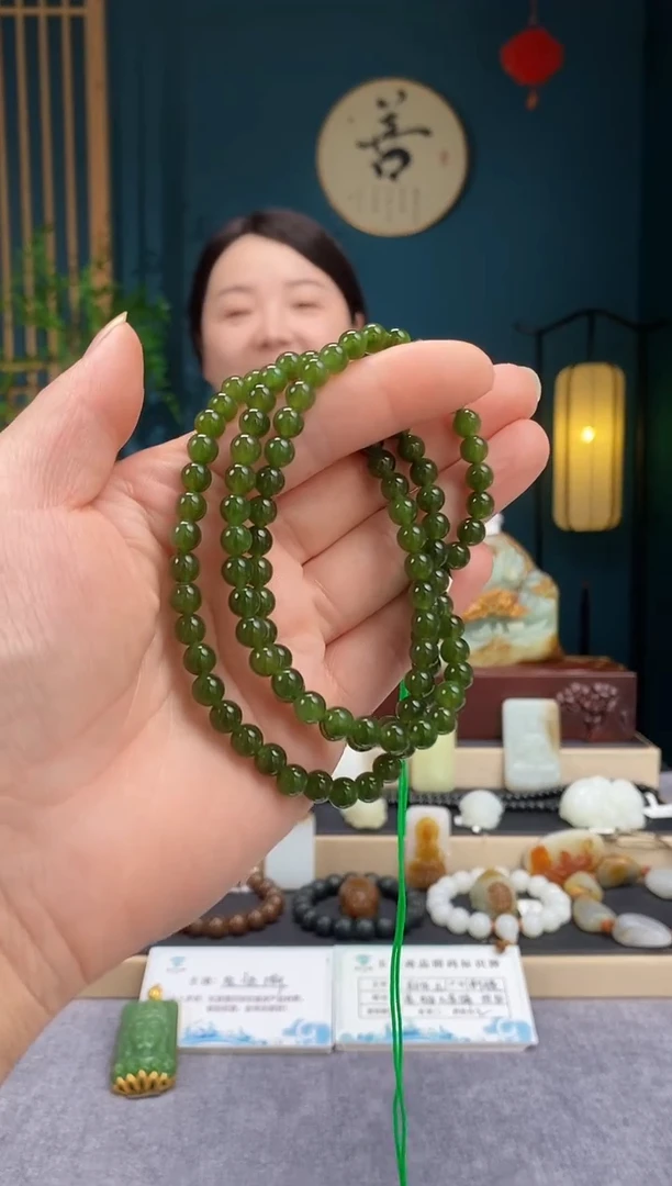 吊坠(不含链)未镶嵌和田玉长链