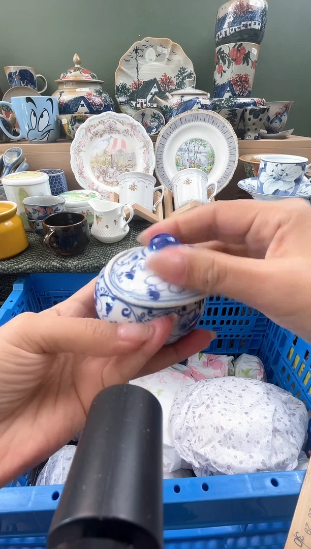 瓷器石榴瓷器（下单默认瑕疵）