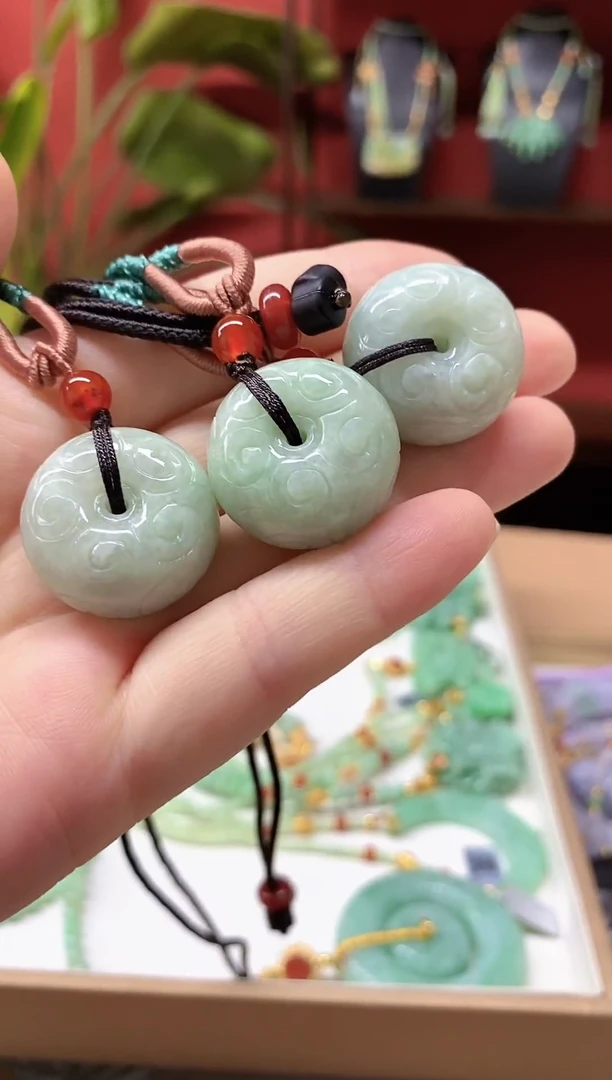 颈饰未镶嵌翡翠翡翠吊坠