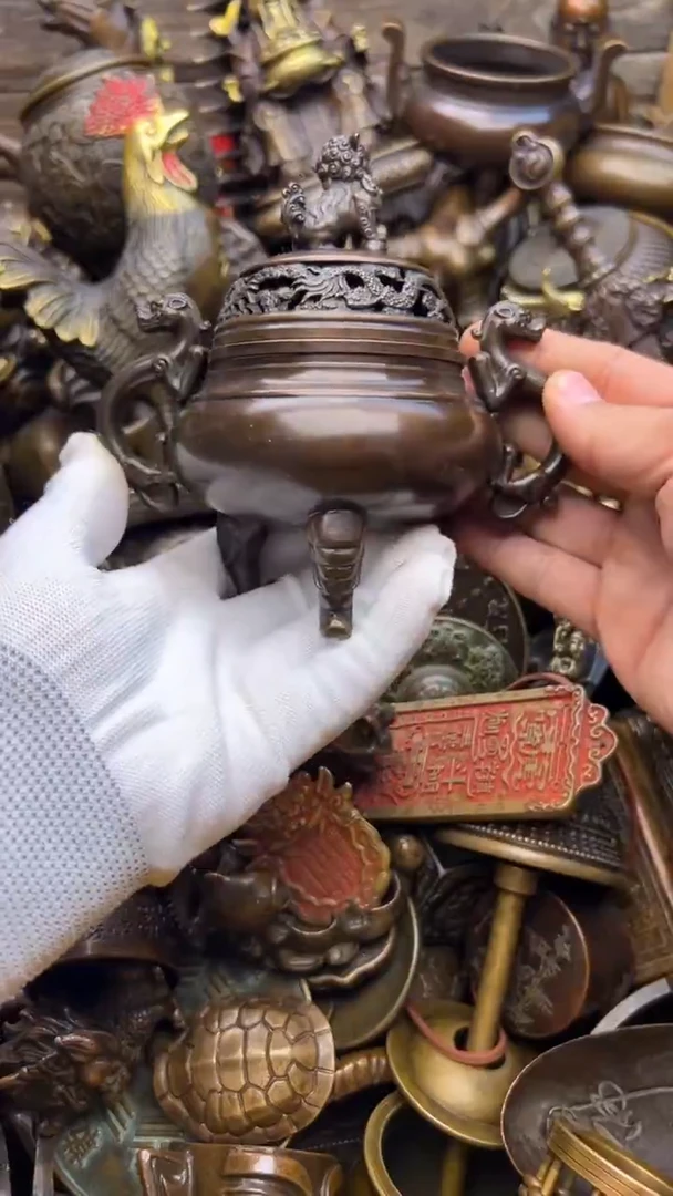 精美铜器，点击下单