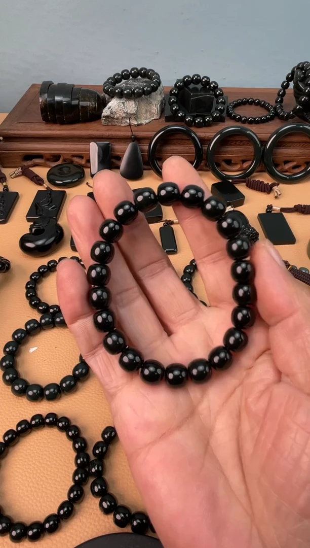 未镶嵌手链和田玉和田玉皮勒村老矿塔青卡10老型