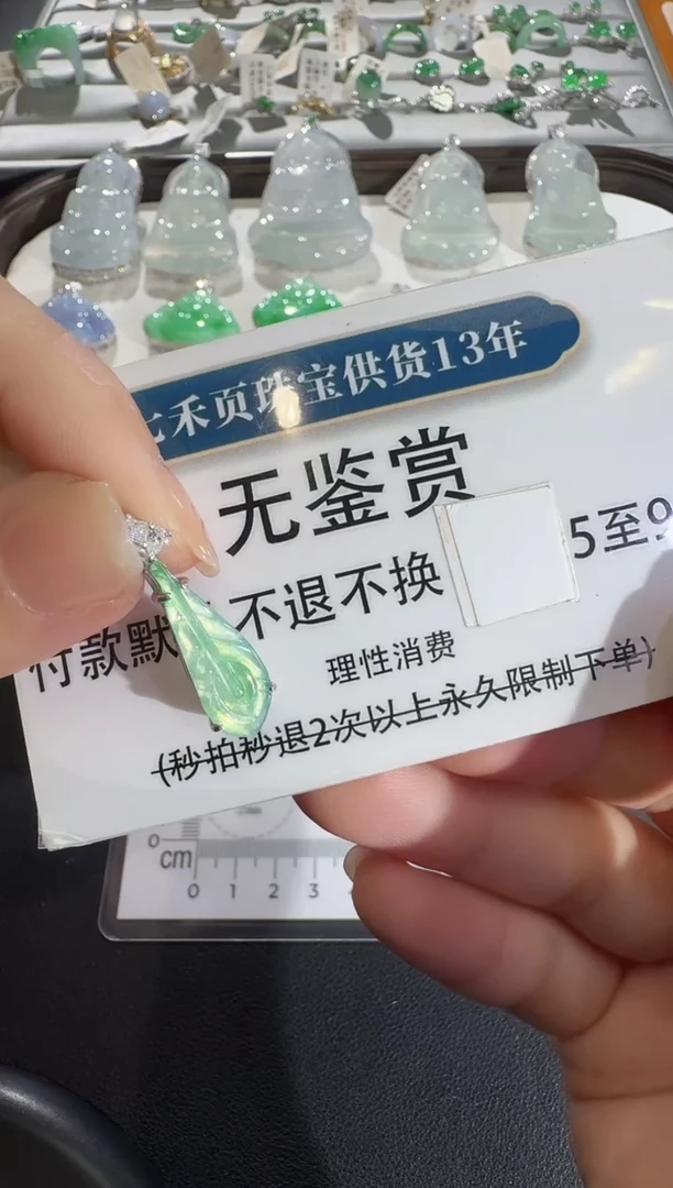 吊坠(不含链)未镶嵌翡翠不退换无鉴赏