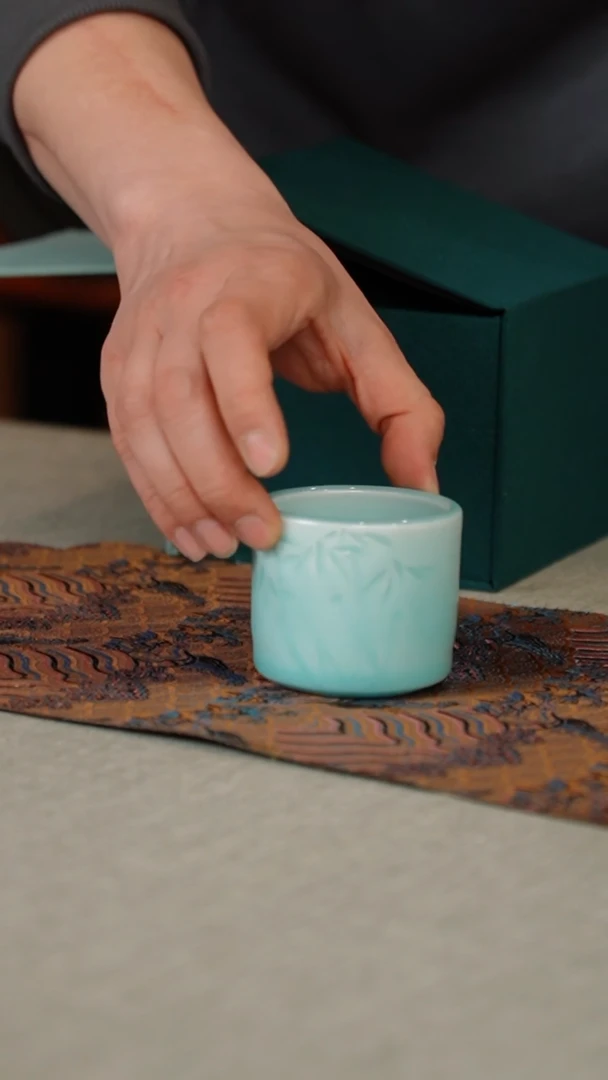 【闪购商品】218-5+5扳指杯（ 湛字款）