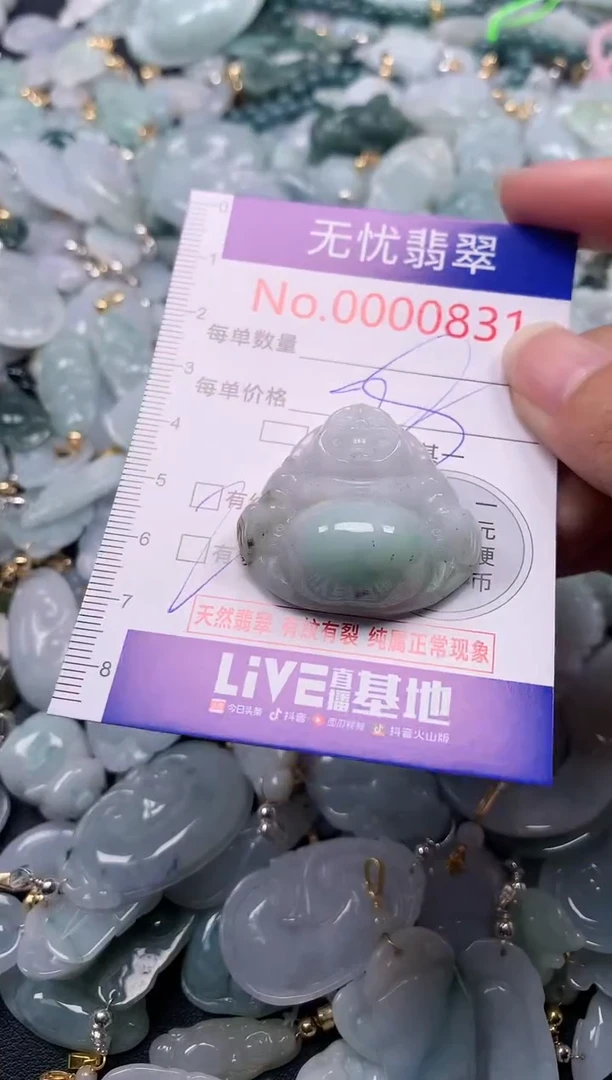 吊坠(不含链)未镶嵌翡翠831