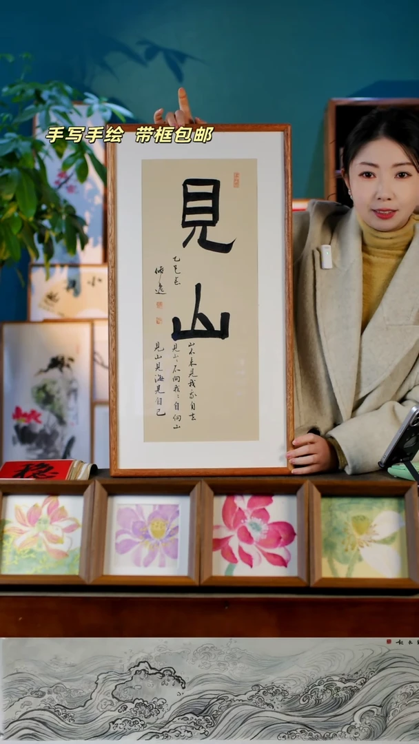 书法见山   35.68