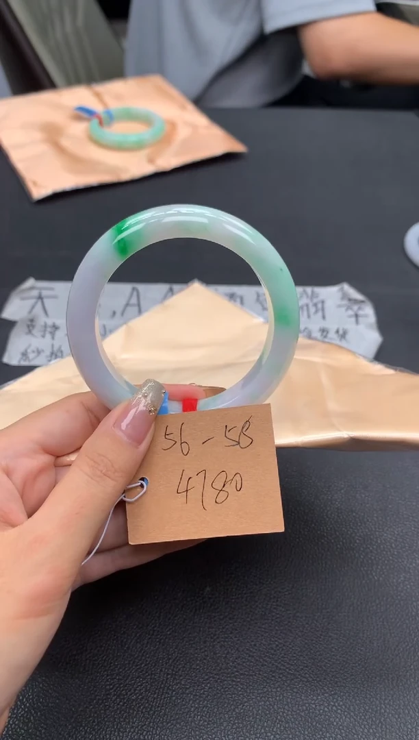 未镶嵌手镯翡翠56-58