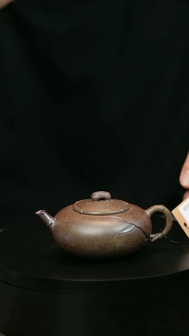 茶壶紫砂伟**车H2059邵建东扁圆竹