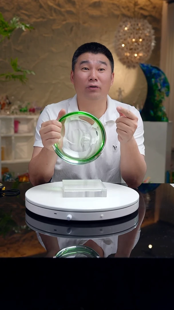 设计款祖母绿琉璃果碗