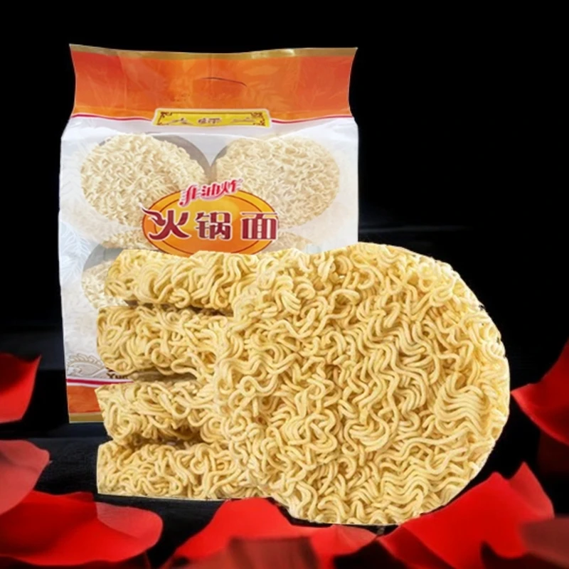 火锅面600克*4袋【每袋12片】云南大师父非油炸待煮面条待煮食品