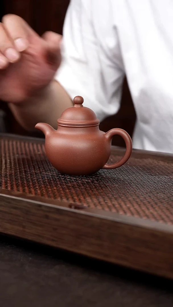 茶壶紫砂底槽清小掇球
