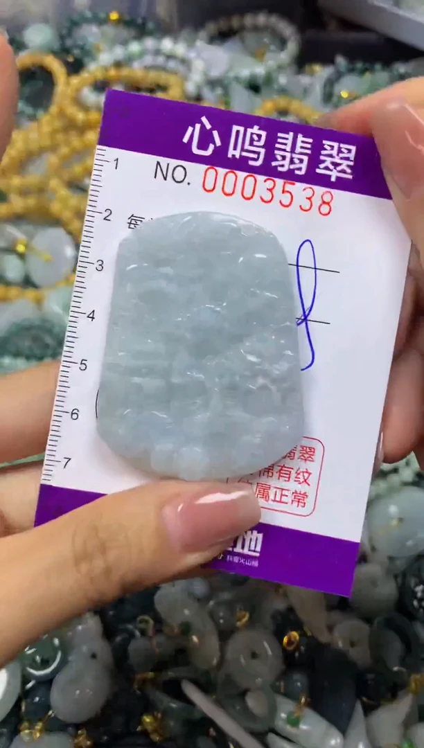 翡翠未镶嵌颈饰闪购003538