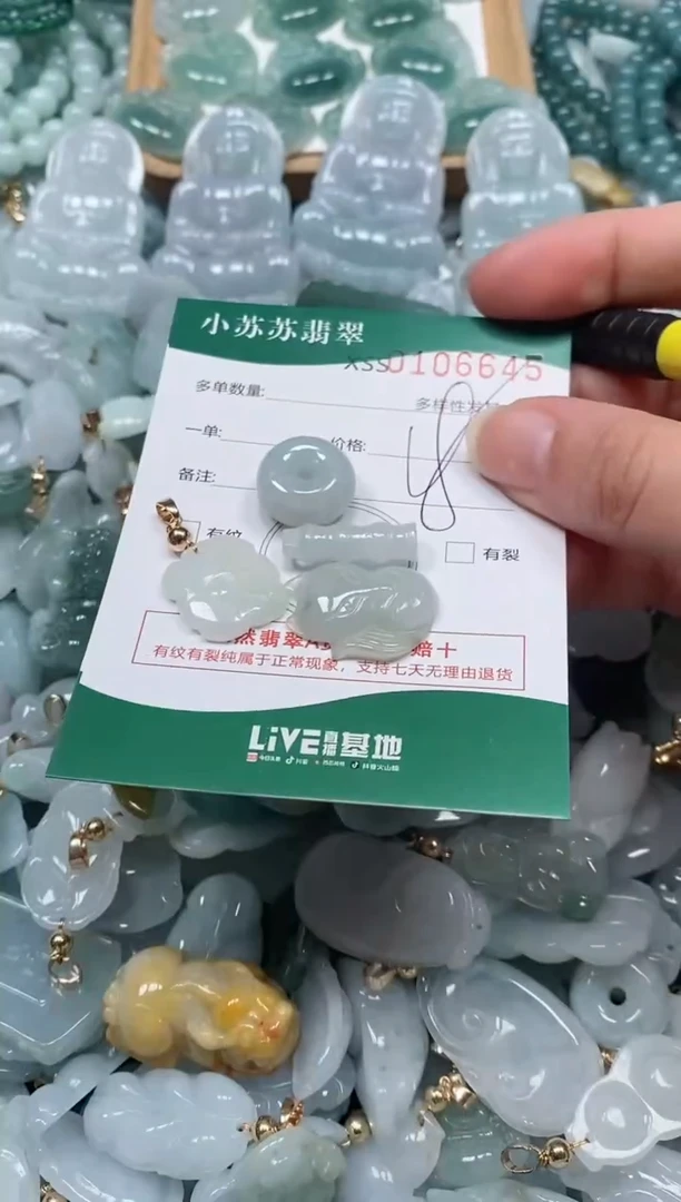 【闪购商品】翡翠颈饰未镶嵌闪购商品0106645