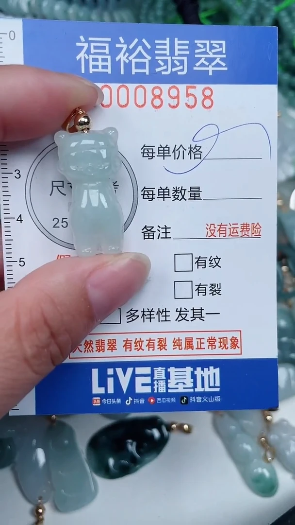 颈饰未镶嵌翡翠...0008958