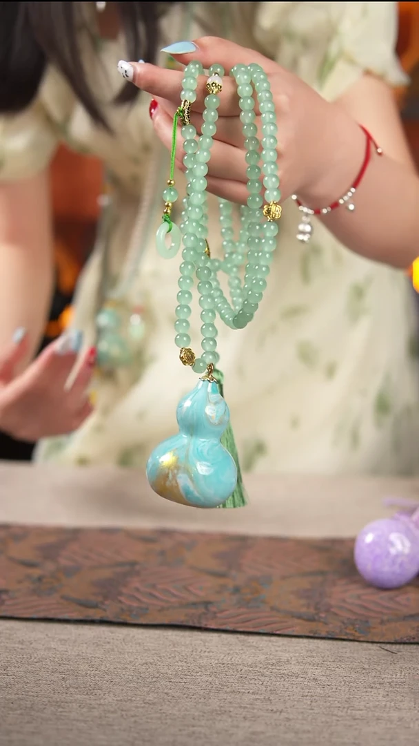 018玖澄文创漆艺葫芦国风配饰葫芦系列