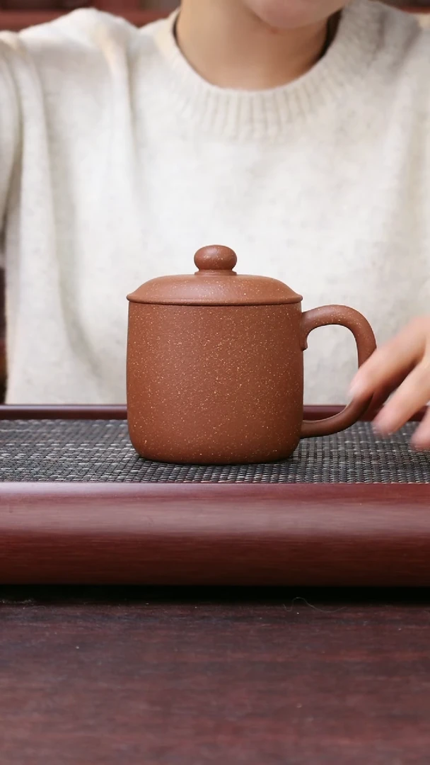 【闪购商品】紫砂公道杯红降坡墩墩