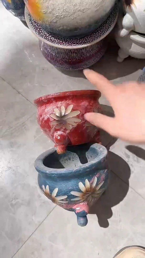 【闪购商品】摆件8-351口14高11  二个