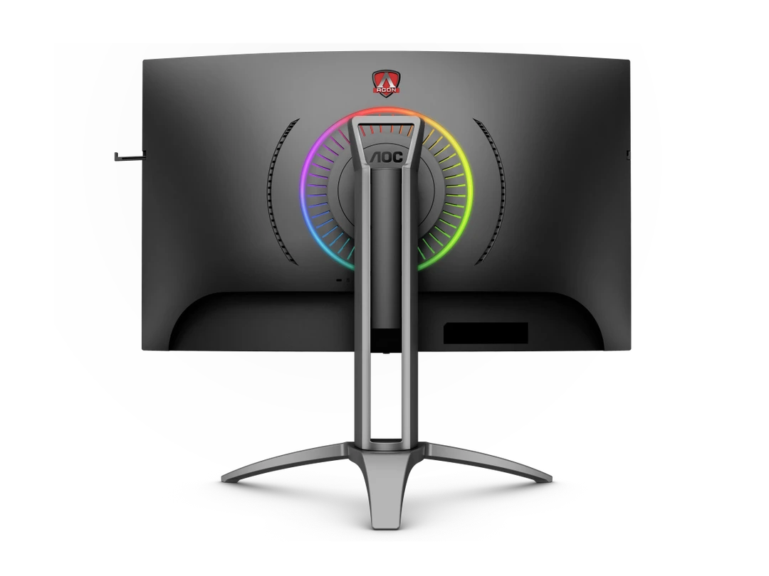 9新 AOC 27寸爱功3代2k144hz直面升降电竞高刷显示器