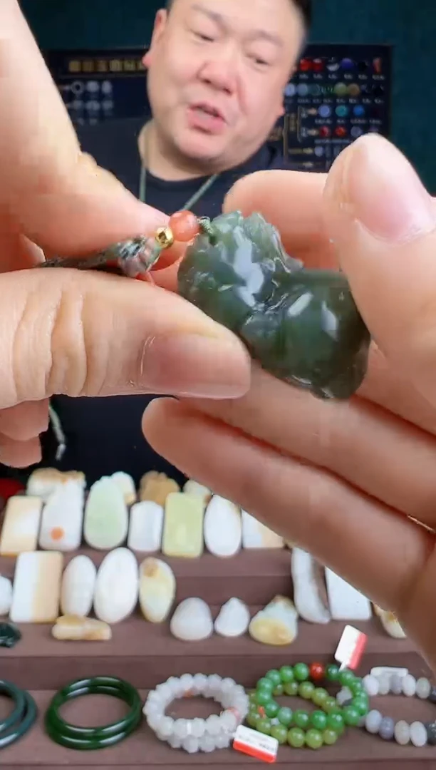 【闪购商品】和田玉颈饰未镶嵌ZZ 拍一发一 多样性发货