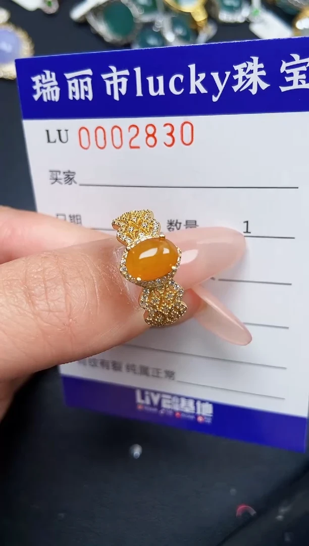 【闪购商品】翡翠颈饰银S925镶嵌2830