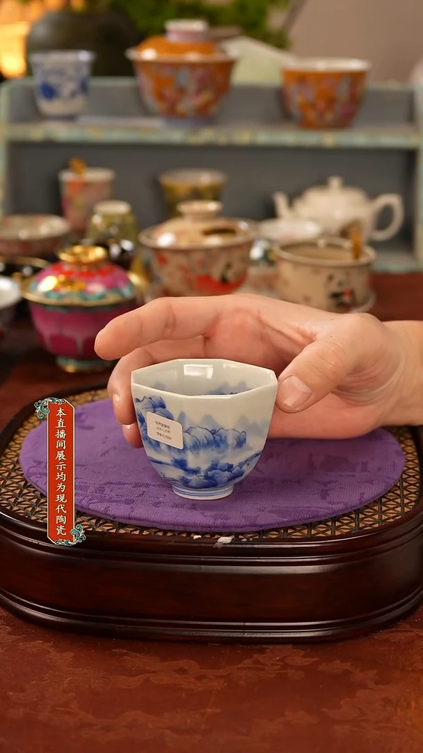 瓷片景德镇窑口茶器326