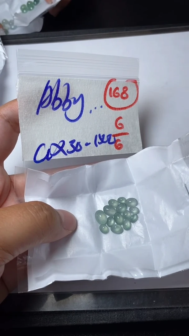 定制翡翠未镶嵌缅甸天然翡翠A货168