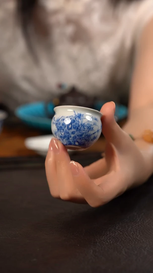 聚澜堂灵石竹子小缸杯