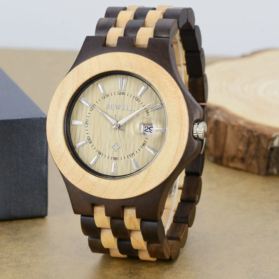 经典檀木手表轻奢潮流机芯时尚木制腕表