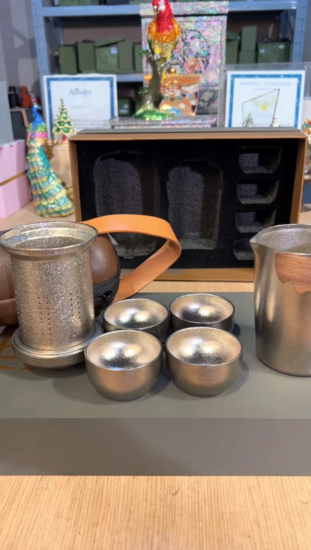 【闪购商品】杯40DL纯钛旅行套（银）