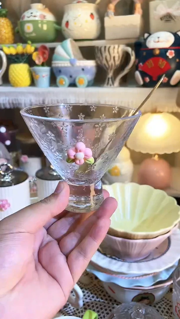 【闪购商品】瓷片酸奶杯 质量好发货快放心拍