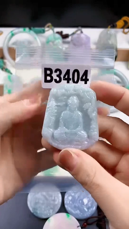 颈饰未镶嵌翡翠天然翡翠吊坠挂件