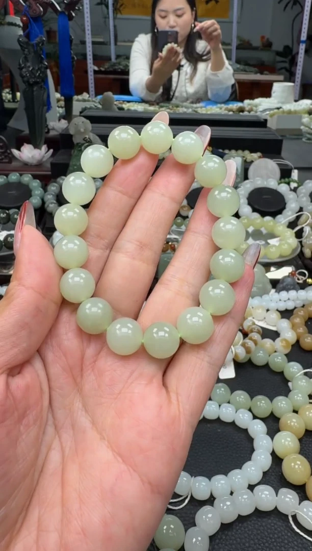 未镶嵌手链和田玉冰晴水卡12