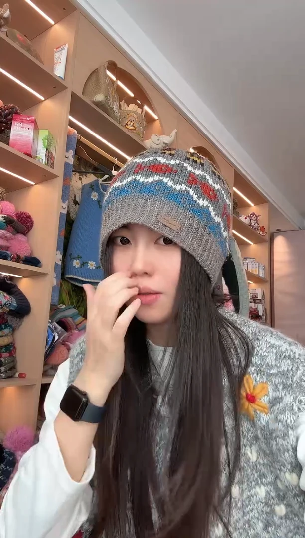 羊毛年年有鱼帽