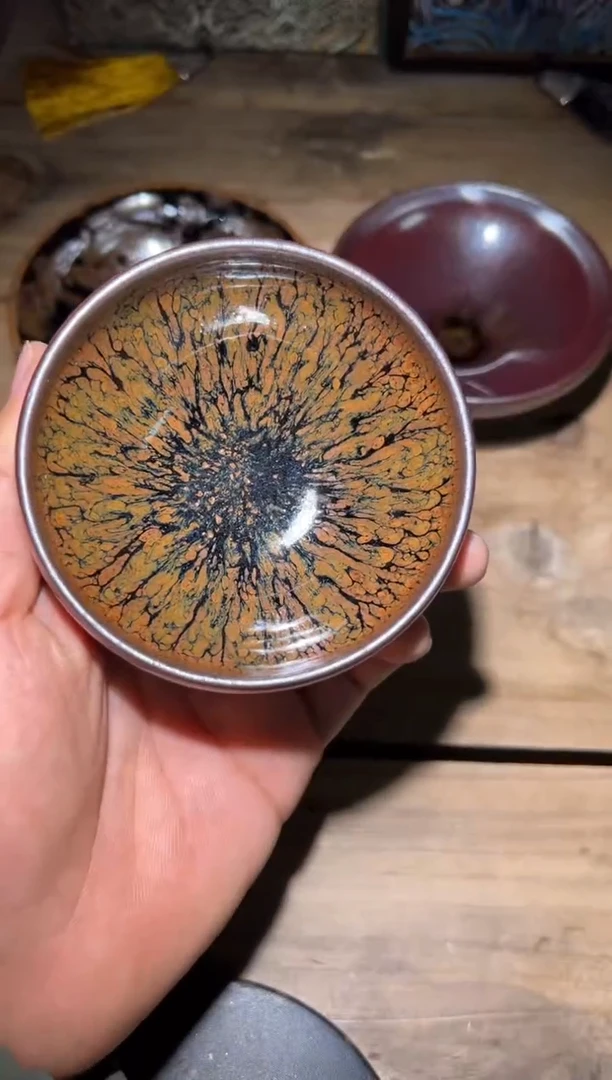 茶盏古法精选柴烧108