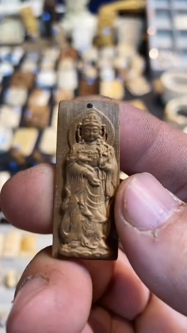 泥塑小把玩件摆件