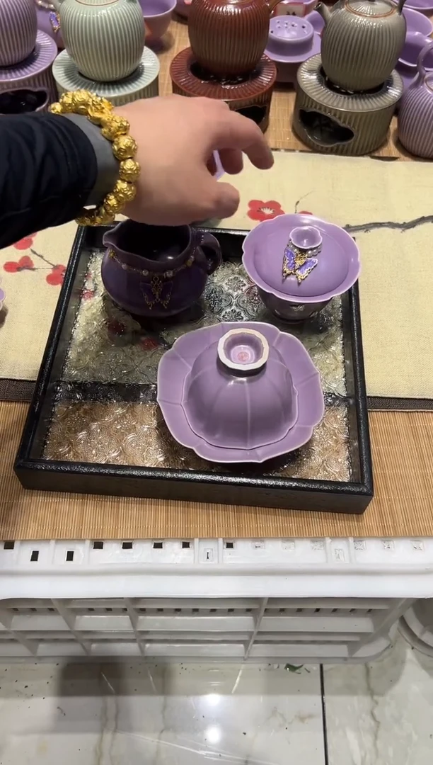 瓷片北溪堂梵古堂高档茶具，假一罚万 无盘 送滴溜