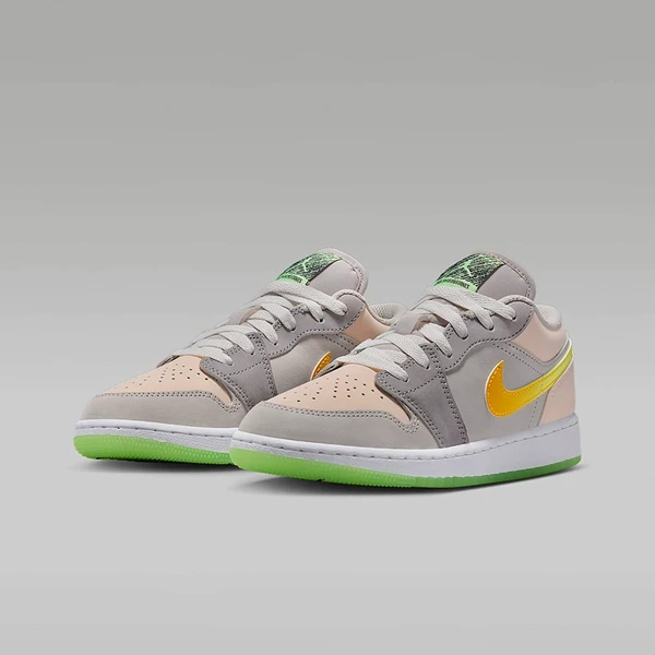 NIKE/耐克【可自提】官方正品AJ1GS女子多巴胺低帮休闲鞋HQ2030-001