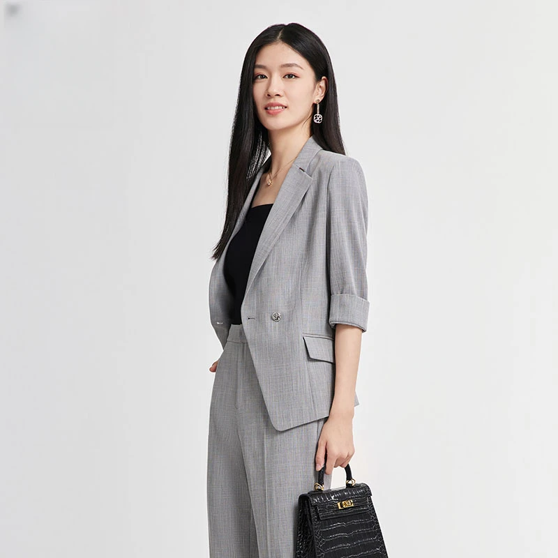 赢智尚热卖款春季冰丝西装西服ZA01084