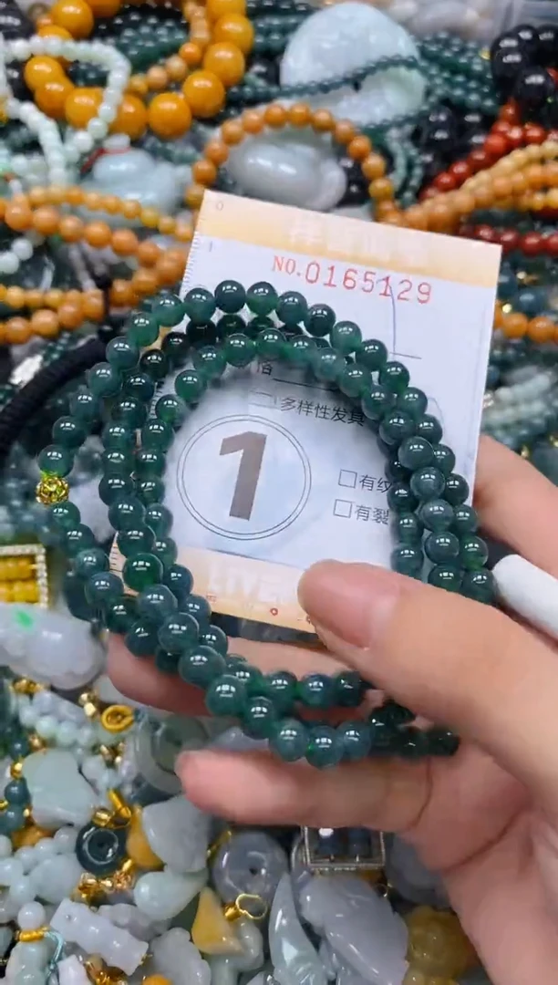 翡翠未镶嵌颈饰闪购0165129