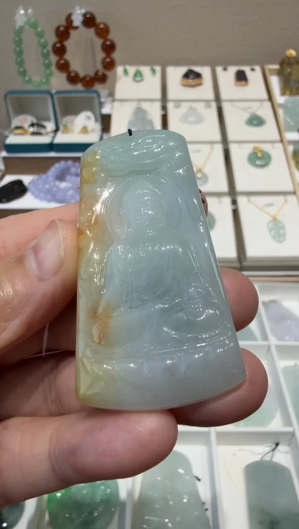 未镶嵌挂件翡翠A货翡翠多样性孤品