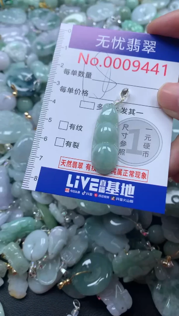 颈饰未镶嵌翡翠9441
