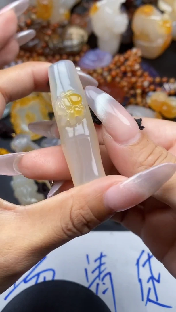 【闪购商品】玛瑙/玉髓颈饰未镶嵌ll