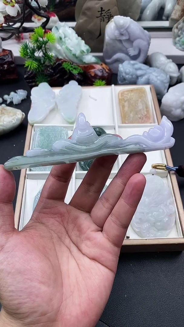 颈饰未镶嵌翡翠天然缅甸A货翡翠