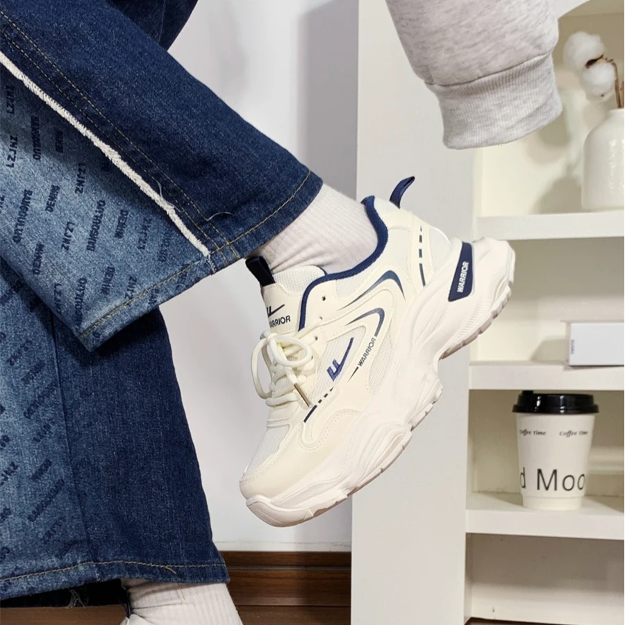 Warrior/回力厚底老爹鞋女2025新款百搭鞋子原创女鞋休闲运动鞋女