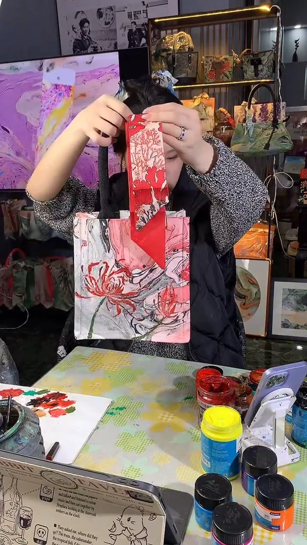 扇子彼岸花小包1