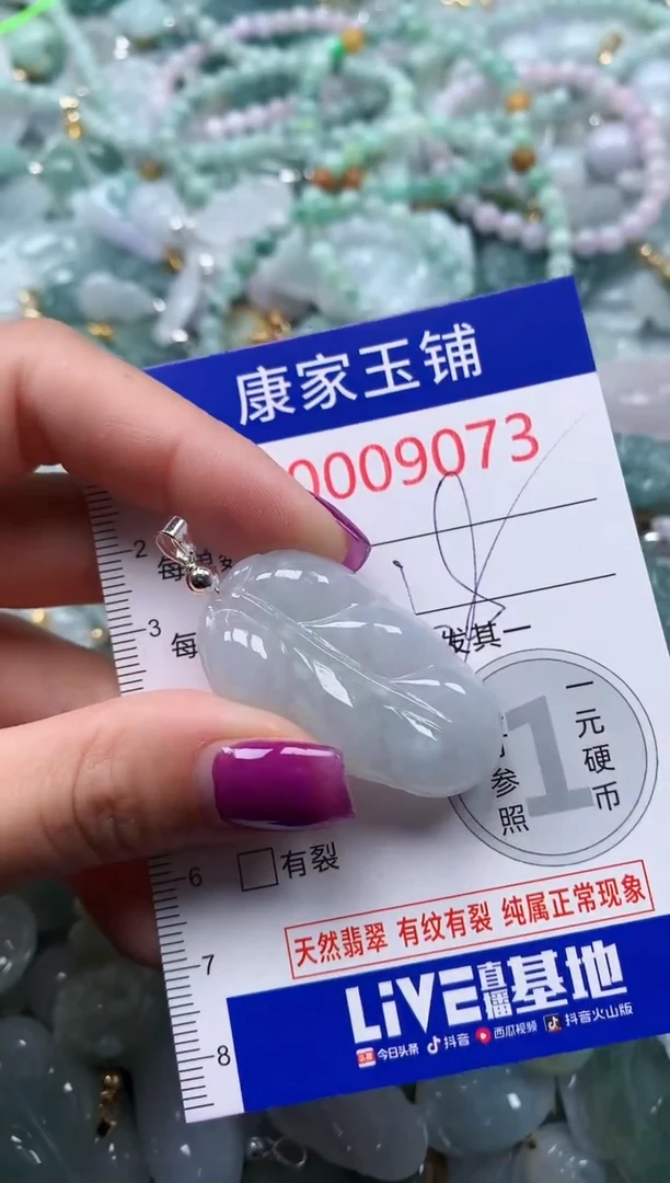 颈饰未镶嵌翡翠9073