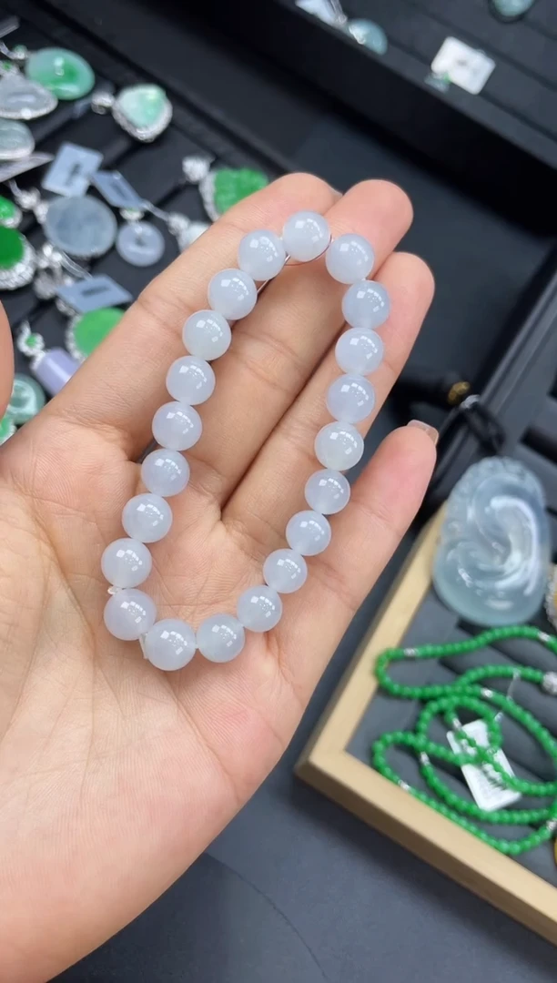 未镶嵌手串翡翠916SG09