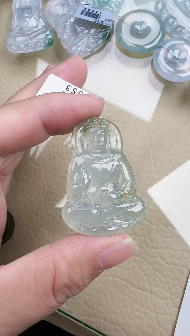 颈饰未镶嵌翡翠缅甸翡翠a货