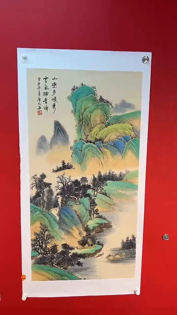 国画廖化老师国画作品