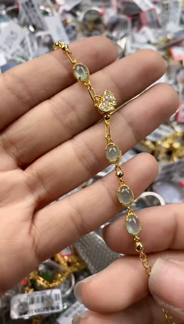 银S925镶嵌戒指翡翠999-----8